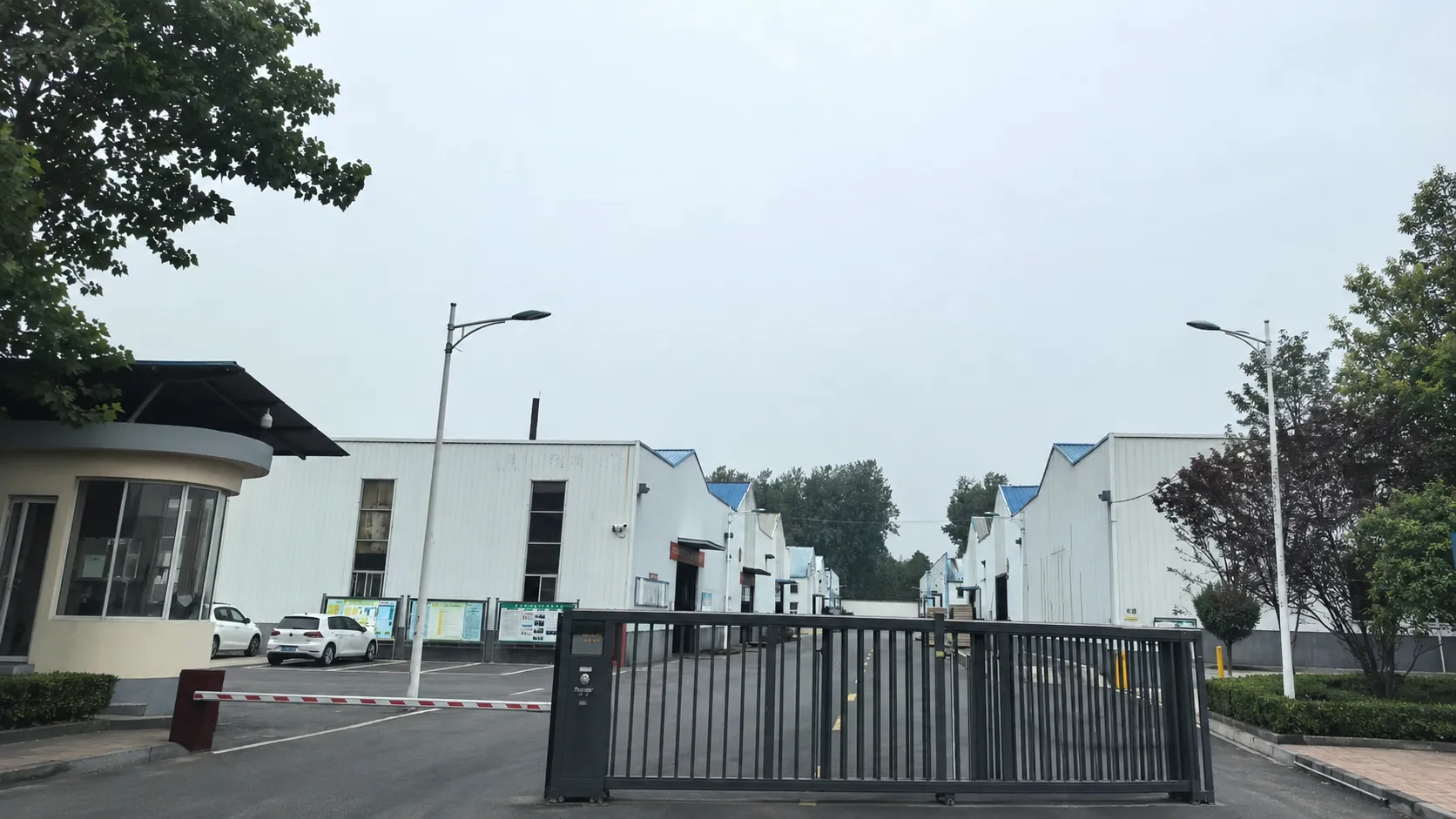 Huaxin production base factory yard